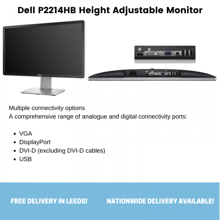 Dell P2214HB Height Monitor